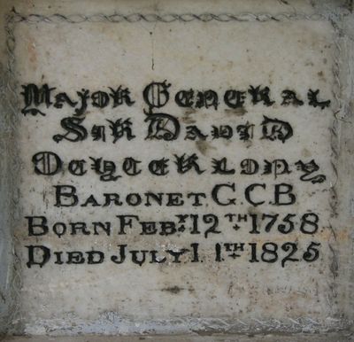 Octherlony's gravestone